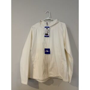 32° Heat Brand Zip Up White Jacket Women Women's Size Large